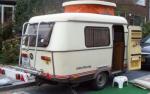 Mooie Eriba PUCK caravan uit 1989